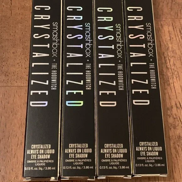 SMASHBOX + THE HOODWITCH Crystalized Always On Liquid Eye Shadow: RICH CRAFT~NEW - Picture 9 of 12